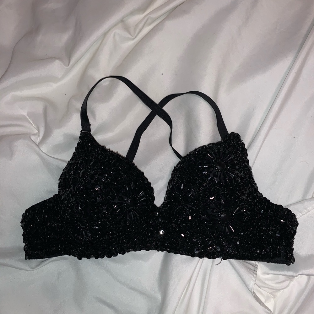Beaded RAVE Bra